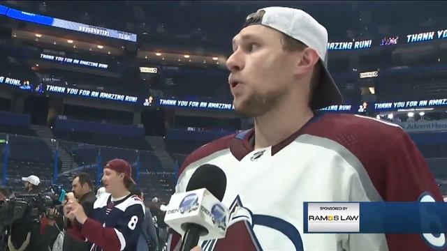Erik Johnson wins Stanley Cup after 12 years with the Avalanche смотреть онлайн