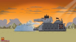 «The king is trapped» Cartoons about tanks