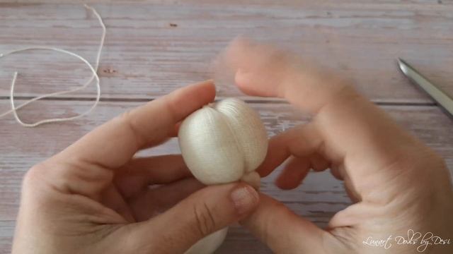Waldorf doll head making tutorial - 5" Baby Molly смотреть онлайн