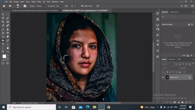 Dodge Blur And Sponge Tool in Photoshop Tutorial смотреть онлайн