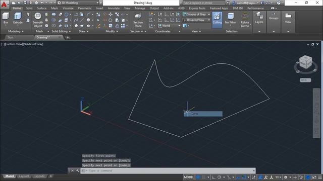 AutoCAD 2016 English - Lesson 132/149 - Understand 3D Surfaces смотреть онлайн