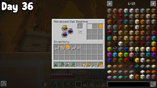 I Survived 100 Days in the BEE DIMENSION in HARDCORE Minecraft... смотреть онлайн