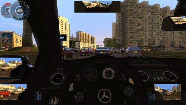 MERCEDES BENZ SL 65 AMG ►City Car Driving?? смотреть онлайн