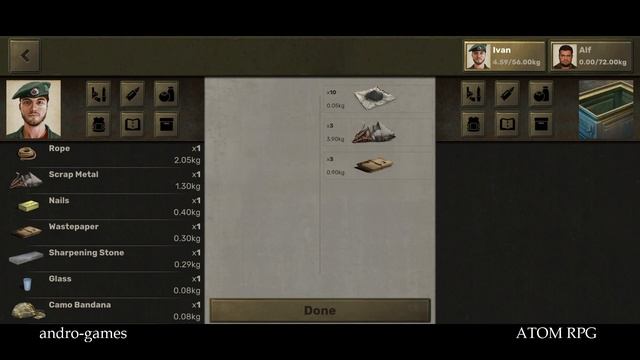 ATOM RPG (by ATENT GAMES) - survival rpg game for Android and iOS - gameplay. смотреть онлайн