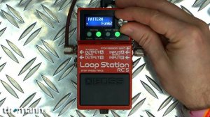 Boss RC-5 Loop Station - Effects Pedal - Bass Specs