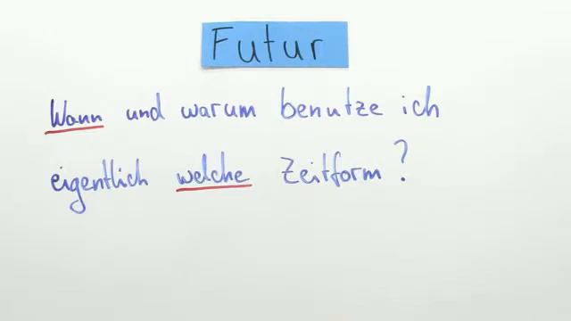 Futur simple und Futur proche | Französisch | Grammatik смотреть онлайн