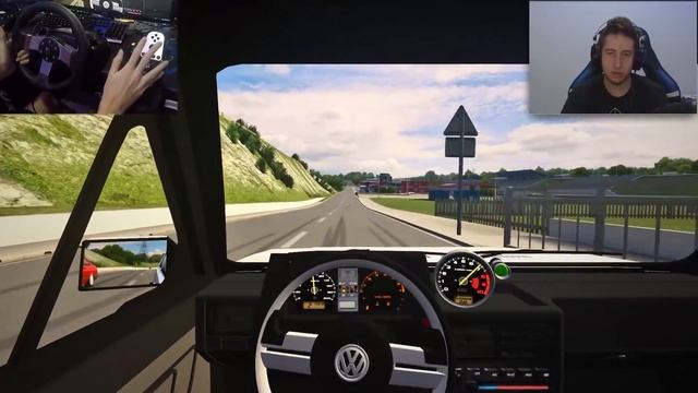 Live for Speed - Racha de Voyage 1.8 turbo (G27) смотреть онлайн
