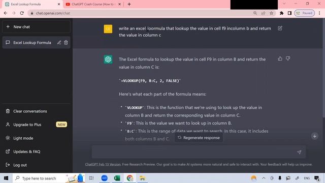 VLOOKUP with CHATGPT (How to generate an Excel VLOOKUP formula with ChatGPT?) смотреть онлайн