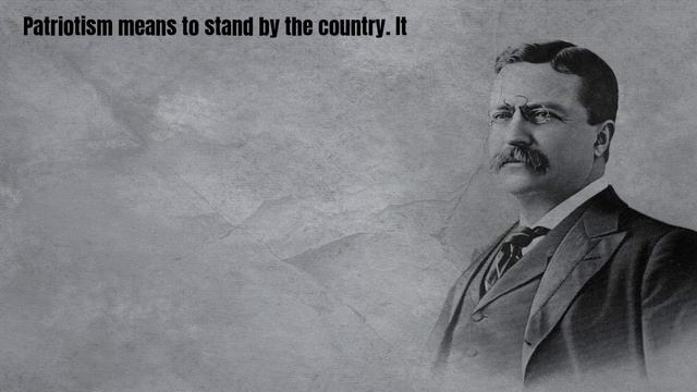 Theodore Roosevelt Quotes History смотреть онлайн