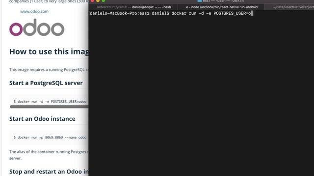 02 docker run postgres смотреть онлайн