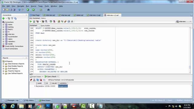 SQL 5 : External Table смотреть онлайн