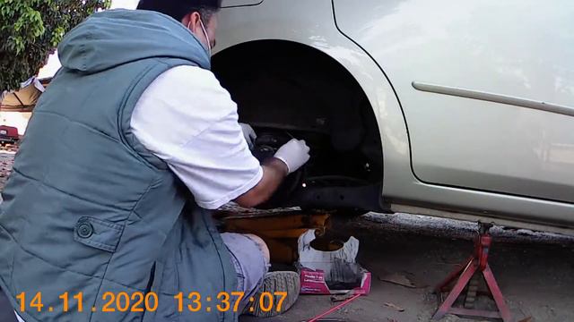 2008 nissan sentra rear brake shoes replacement смотреть онлайн
