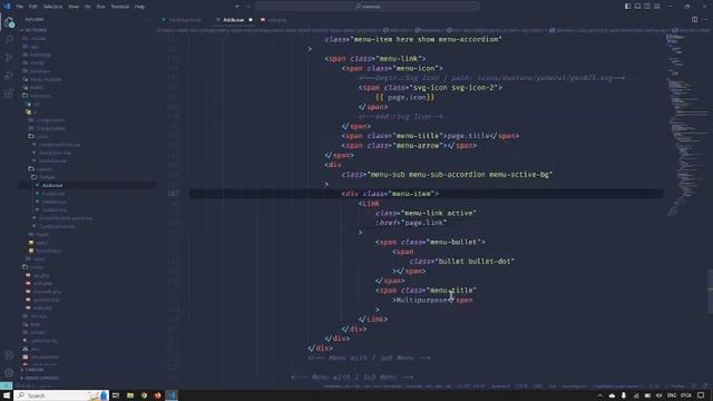 Integrasi Template Metronic dengan Inertia Vue #9 - Menu смотреть онлайн