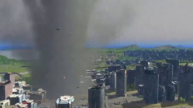 Cities Skyline Natural disasters PS4 смотреть онлайн