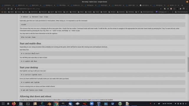 Alpine Linux Install With XFCE Virtualbox смотреть онлайн