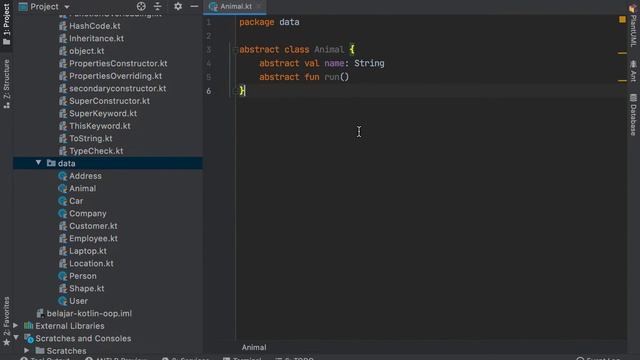 Belajar Kotlin OOP - 23 Abstract Properties & Function смотреть онлайн