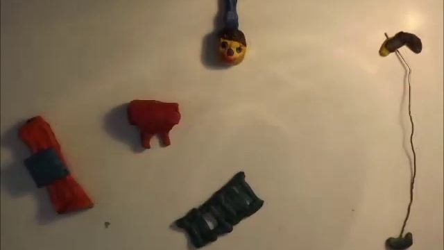 Пластилиновая фантазия! Плоская анимация! МУЛЬТФИЛЬМЫ СВОИМИ РУКАМИ! МАМОНТОВО! смотреть онлайн