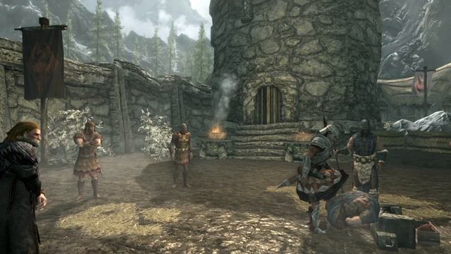 Skyrim 1st and 3rd person gameplay смотреть онлайн