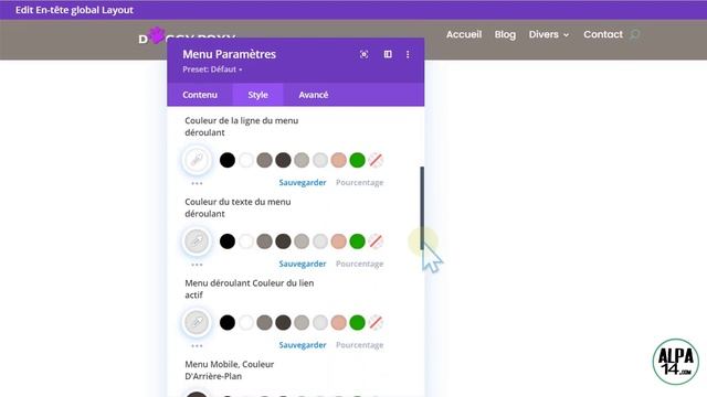 Faites un bel entête (header) de page WordPress avec le Divi Thème Builder смотреть онлайн