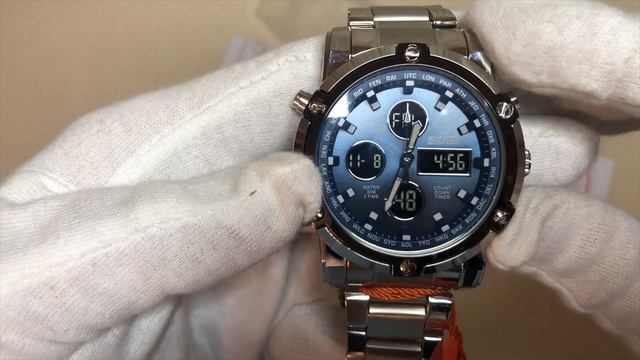 Обзор и настройка часов SKMEI 1389 смотреть онлайн