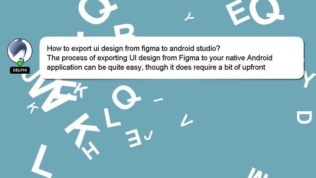 How to export ui design from figma to android studio? смотреть онлайн