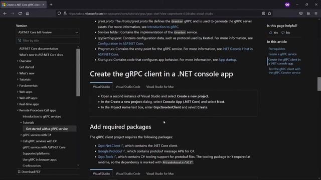 gRPC + NET 6.0 | BloomRPC | Visual Studio 2022 смотреть онлайн