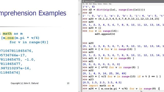 Data Focused Python A4 2020 Lecture 3 part 1 of 2 смотреть онлайн