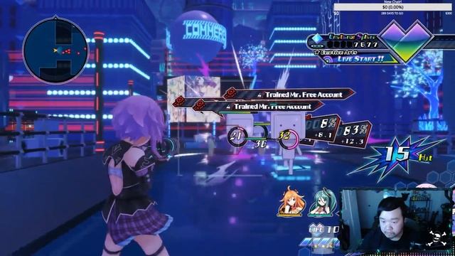 [Neptunia Virtual Stars | PS4] SAVING PLANET EMOTE! смотреть онлайн