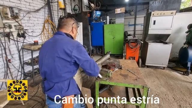 RECORTAR EJE DE MANDO O CARDAN LADO PUNTA ESTRIA смотреть онлайн