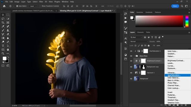 Glow Effect - Best Photoshop Tutorial | Glowing Effect