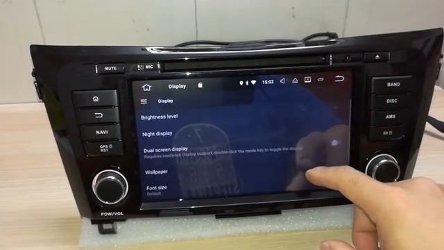 Android 7.1 OS CAR DVD PLAYER FOR Nissan Xtrail смотреть онлайн