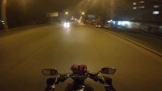 Покатушки по Самаре на Honda CB 400SF №4 смотреть онлайн