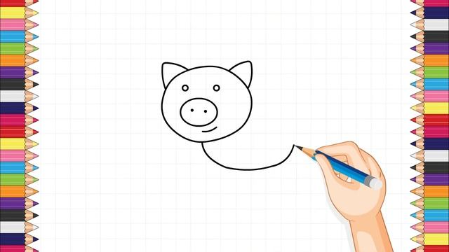 ЛамаЛенд. Рисуем Вместе - Свинка #20 смотреть онлайн