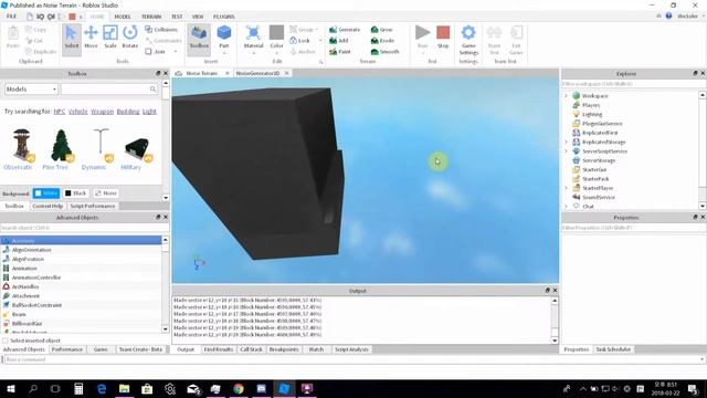 Perlin Noise in Roblox Studio: 3D Generation смотреть онлайн