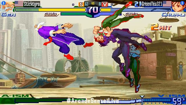 @sfa3: Sticktyro (US) vs GreenTea321 (US) [Street Fighter Alpha 3 Fightcade] Nov 4 смотреть онлайн