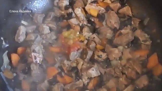 Свинина с грибами. Очень вкусно! смотреть онлайн