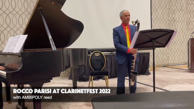 Rocco Parisi at ClarinetFest 2022 Ambipoly Concert смотреть онлайн