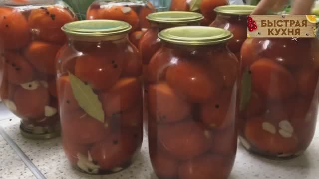 Обалденные помидоры на зиму! Очень вкусный рассол. Делаю только так! смотреть онлайн