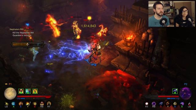 Diablo 3 Gameplay 2.2 - Legendary Loot Runs Xbox One Coop #2 смотреть онлайн