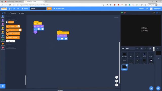 (PART 2) How To Make a ADVANCED FNAF Game on Scratch смотреть онлайн