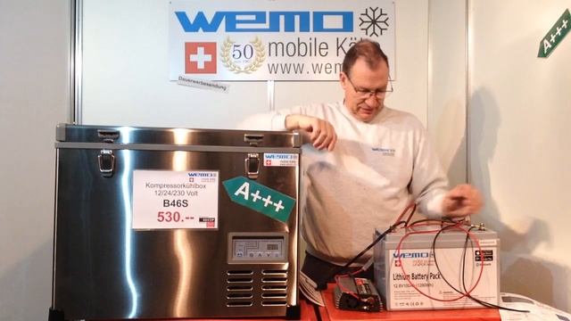 Kühlbox über Wechselrichter 230 Volt betreiben WEMO B46S 12V , Boot Wohnmobil Test Bericht Erfahrun смотреть онлайн