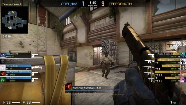 CS GO Делаю -2 грязным ножом смотреть онлайн