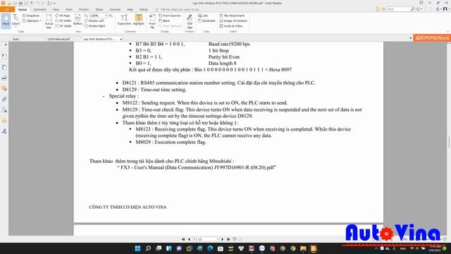 Lập trình Board PLC FX3U TQ truyền thông Modbus RTU với đồng hồ Delta смотреть онлайн