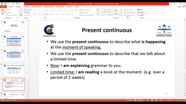 Lecture Four | Past Simple- Was Were смотреть онлайн