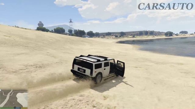 GTA 5 test mod Hummer H2,crash test cars Hummer H2,Download mod gta 5 смотреть онлайн