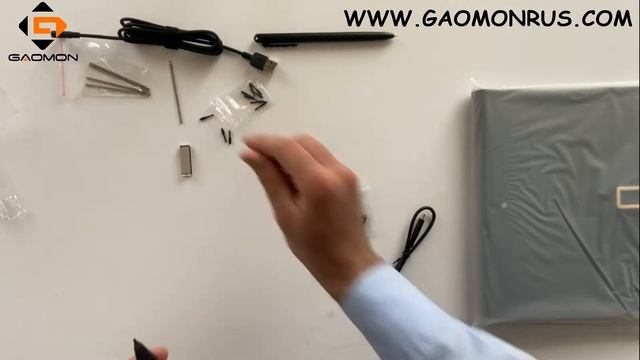 Распаковка unboxing - GAOMON Интеллектуальный графический блокнот смотреть онлайн