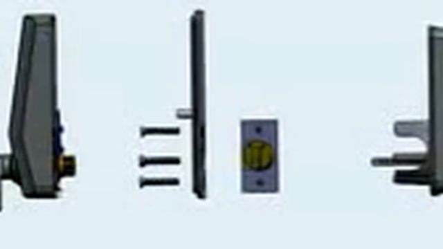 Биометрический ригельный замок HL100 смотреть онлайн