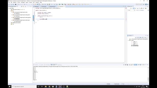 Snake game part 3 in java смотреть онлайн