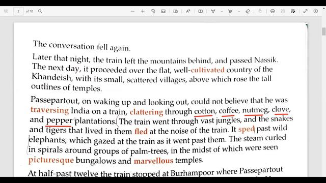 | AN INDIAN TRAIN JOURNEY | JULES VERNE | MY NEW CANVAS | PEARSON | ENGLISH | CLASS 4 | PART - 2 | смотреть онлайн