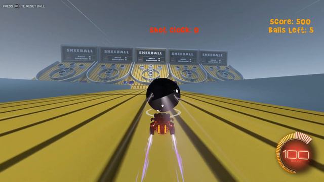 Rocket League SkeeBall PERFECT Game 1000 Points! смотреть онлайн